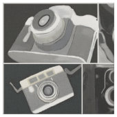 カメラのカメラのカメラ ファブリック (クローズアップ)