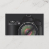 カメラのカメラマンの名刺 名刺 (裏面)