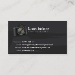 カメラのカメラマンの名刺 名刺