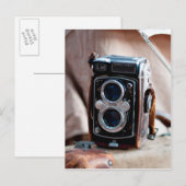 カメラのクローズアップアンティーク ポストカード (正面/裏面)