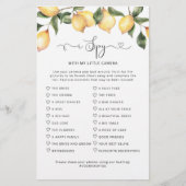 カメラのゲームでレモ結婚ンスパイ (正面)