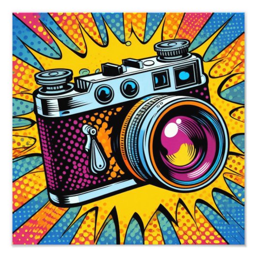 カメラのポスター！ フォトプリント            (正面)