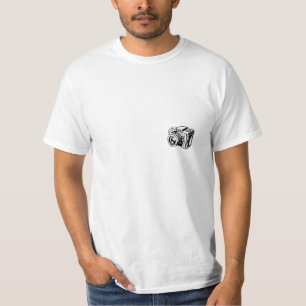 カメラのワイシャツ Tシャツ