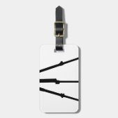 カメラの三脚 ラゲッジタグ (正面縦)