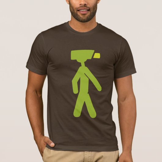 カメラの人 Tシャツ (正面)