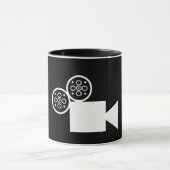 カメラの信号器11ozのマグ マグカップ (中央)