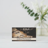 カメラの写真撮影の名刺 名刺 (スタンド正面)