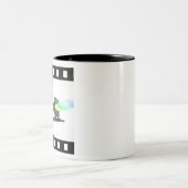 カメラの動作をライト! ツートーンマグカップ (中央)