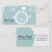 カメラの名刺 |写真 名刺 (正面/裏面)
