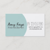 カメラの名刺 |写真 名刺 (裏面)