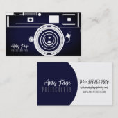カメラの名刺 |写真 名刺 (正面/裏面)