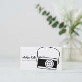 カメラの名刺 |写真 名刺 (スタンド正面)