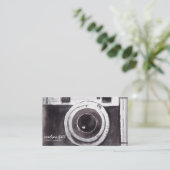 カメラの名刺 |写真 名刺 (スタンド正面)