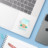 カメラの名言ステッカー シール (ノートパソコンとiPhone)