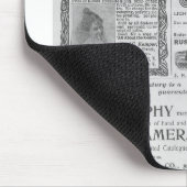 カメラの広告 マウスパッド (コーナー)