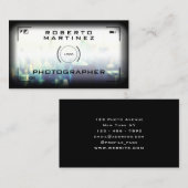 カメラの照準フェイクの外観 名刺 (正面/裏面)