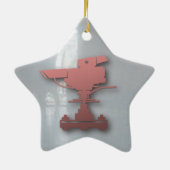 カメラの行為をつけます セラミックオーナメント (裏面)