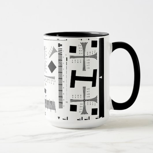 カメラの試験標板 マグカップ (右)