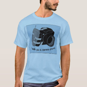 カメラの電話 Tシャツ