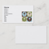 カメラを作動させるポップアート 名刺 (正面/裏面)