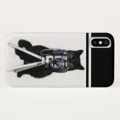カメラを持った猫 Case-Mate iPhoneケース (裏面(横))