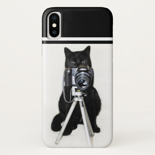 カメラを持った猫 Case-Mate iPhoneケース (裏面)