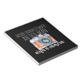 カメラを持った老人 ノートパッド (アングル)