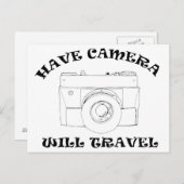 カメラを持って旅に出よう ポストカード (正面/裏面)