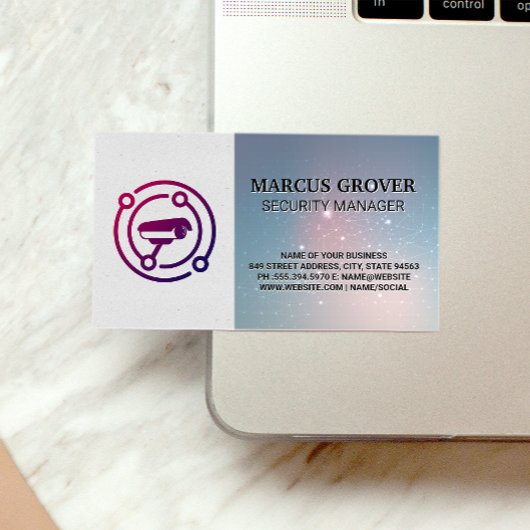 カメラアイコン |セキュリティ 名刺
