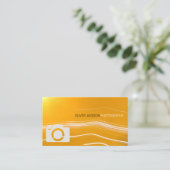 カメラアイコン |ライトフレア 名刺 (スタンド正面)