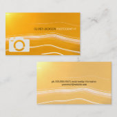 カメラアイコン |ライトフレア 名刺 (正面/裏面)