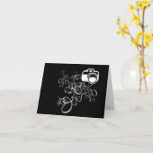 カメラアート カード (黄色い花)