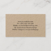 カメラインク（ばちゃばちゃ）跳ねる 名刺 (裏面)