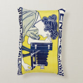 カメラウーマン、写真家、ヴァンカスペル アクセントクッション (裏面(縦))