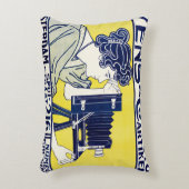 カメラウーマン、写真家、ヴァンカスペル アクセントクッション (正面(垂直))