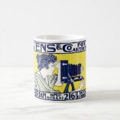 カメラウーマン、写真家、ヴァンカスペル コーヒーマグカップ (中央)