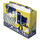 カメラウーマン、写真家、ヴァンカスペル ラージペーパーバッグ (裏面アングル)