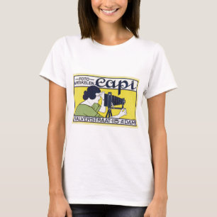 カメラウーマン、写真家、ヴァンカスペル Tシャツ