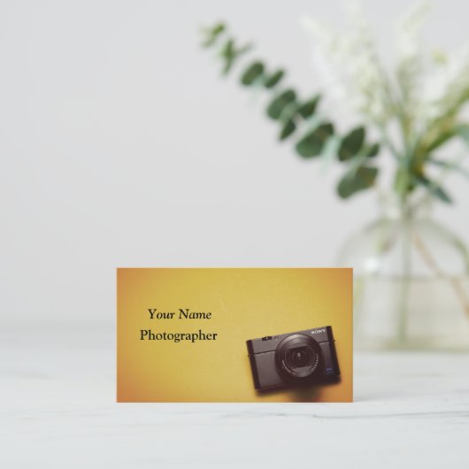 カメラカメラ 名刺 (スタンド正面)