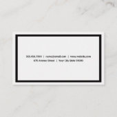 カメラカラフルレンズロゴ 名刺 (裏面)