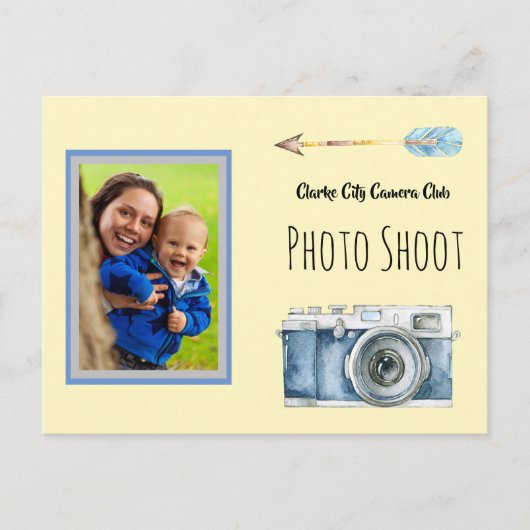 カメラクラブフォトシュート写真 ポストカード (正面)