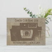 カメラクラブヴィンテージの招待状 招待状 (スタンド正面)