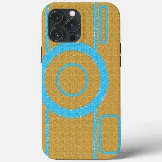 カメラグリッターCod.01ケースメイトiPhoneケース Case-Mate iPhoneケース (裏面)