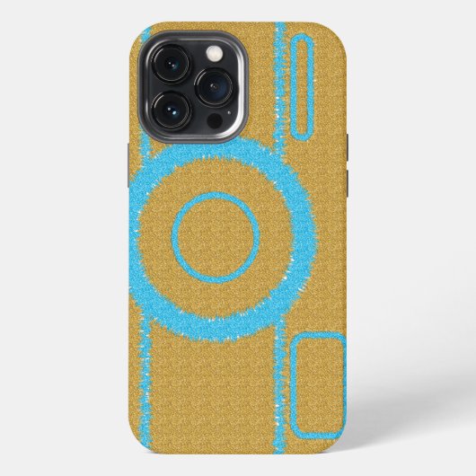 カメラグリッターCod.01ケースメイトiPhoneケース iPhoneケース (裏面)
