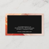 カメラシャッターレンズロゴ 名刺 (裏面)