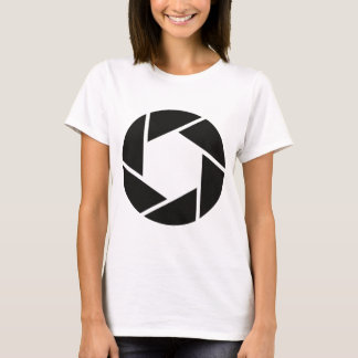 カメラシャッターTシャツ - 写真好きなグラフィックTシャツ Tシャツ