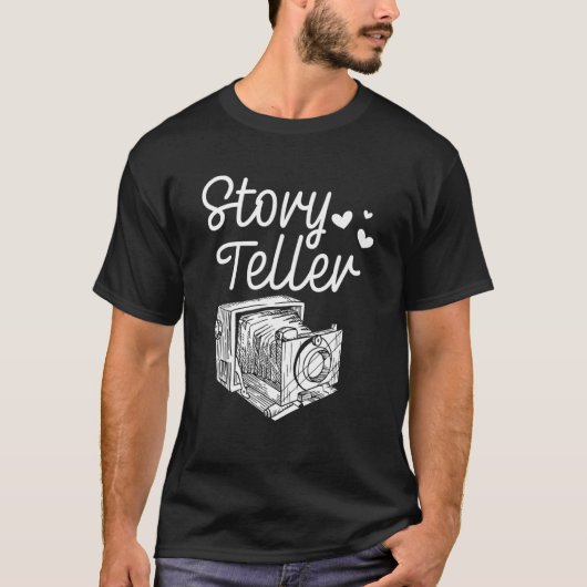 カメラストーリーのテラー撮影 Tシャツ (正面)