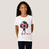 カメラスマイルTシャツ Tシャツ (正面フル)