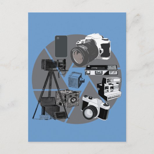 カメラタイムコラージュ ポストカード (正面)