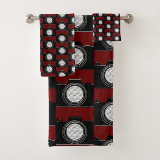 カメラテーマバスタオルセット バスタオルセット (インサイチュ)